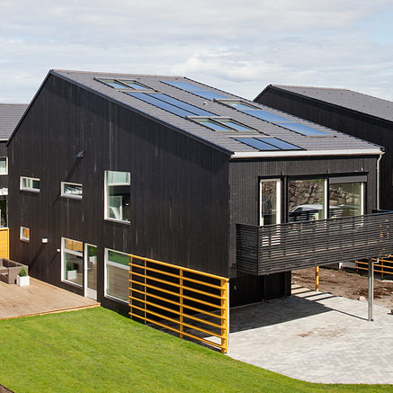 Outside view of Jadarhus Norway