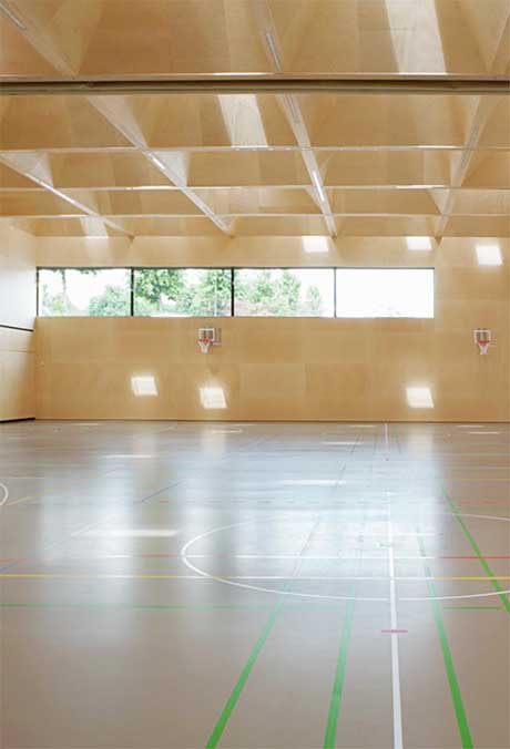 Multi-Purpose Hall in Klaus with VELUX windows