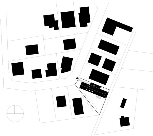 New build project showcasing VELUX roof windows - family home near Vienna - site plan
