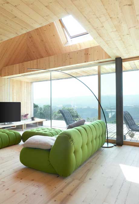 Weekend House in Roana with VELUX roof windows