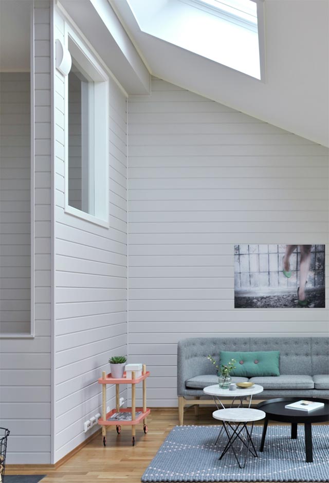 Healthy Home Townhouses in Stjørdal with VELUX roof windows