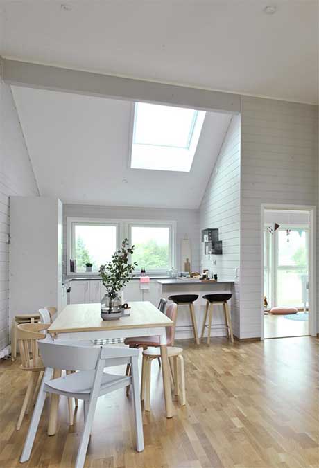 Healthy Home Townhouses in Stjørdal with VELUX roof windows