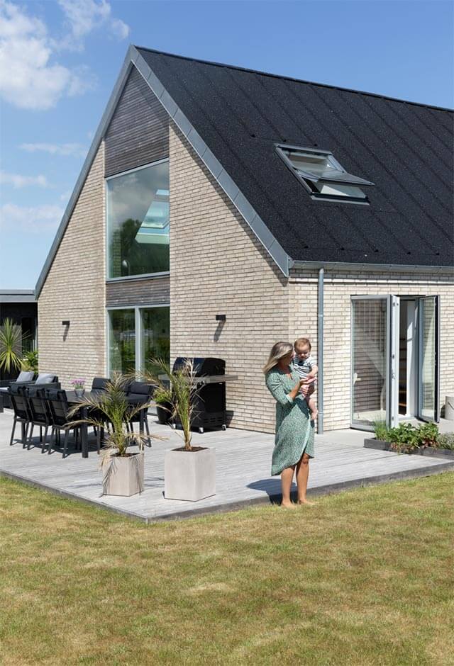 A House in Galten with VELUX roof windows