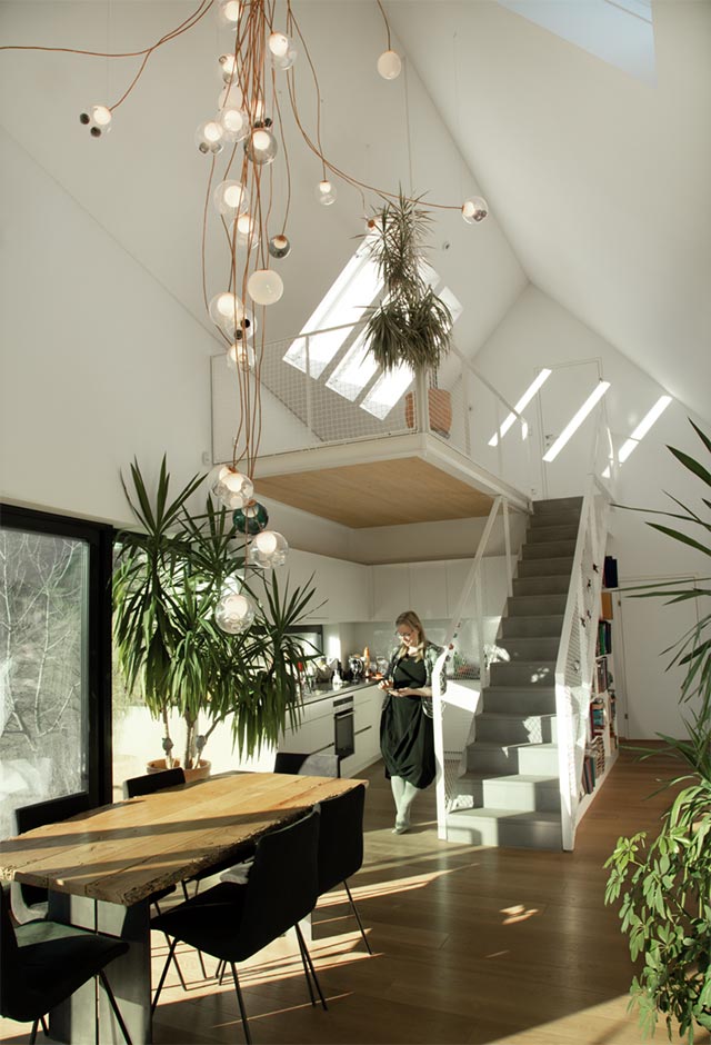 Countryside House in Steinberg with VELUX roof windows