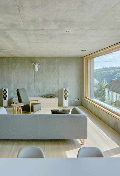 Single-Family House in Bottenwil with VELUX windows