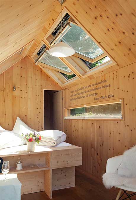  Holiday huts at Milstättersee with VELUX roof windows