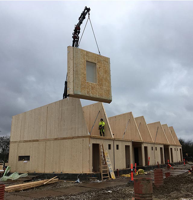 Social Housing in Havdrup, Denmark (Architect: Vandkunsten Architects; Photo: Kirstine Mengel)