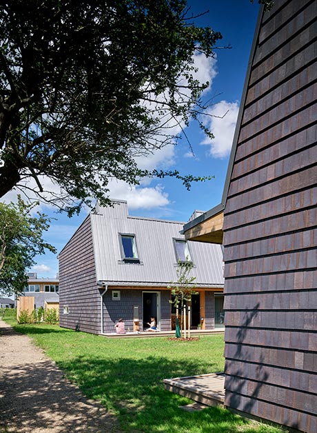 Social Housing in Havdrup, Denmark (Architect: Vandkunsten Architects; Photo: Kirstine Mengel)