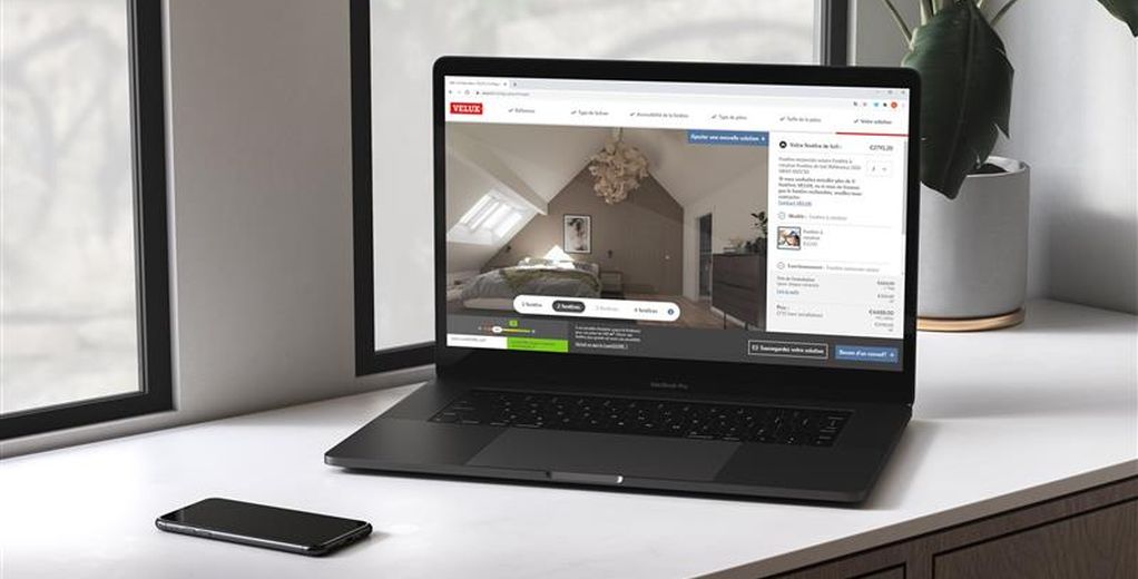 VELUX roof window replacement finder.