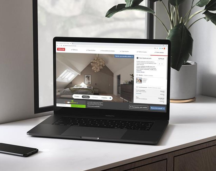 VELUX roof window replacement finder.