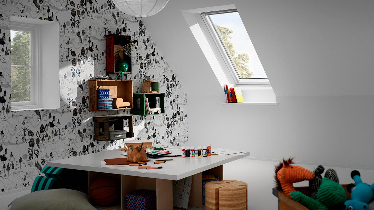 Image of see your childrens room in a whole new light with one window