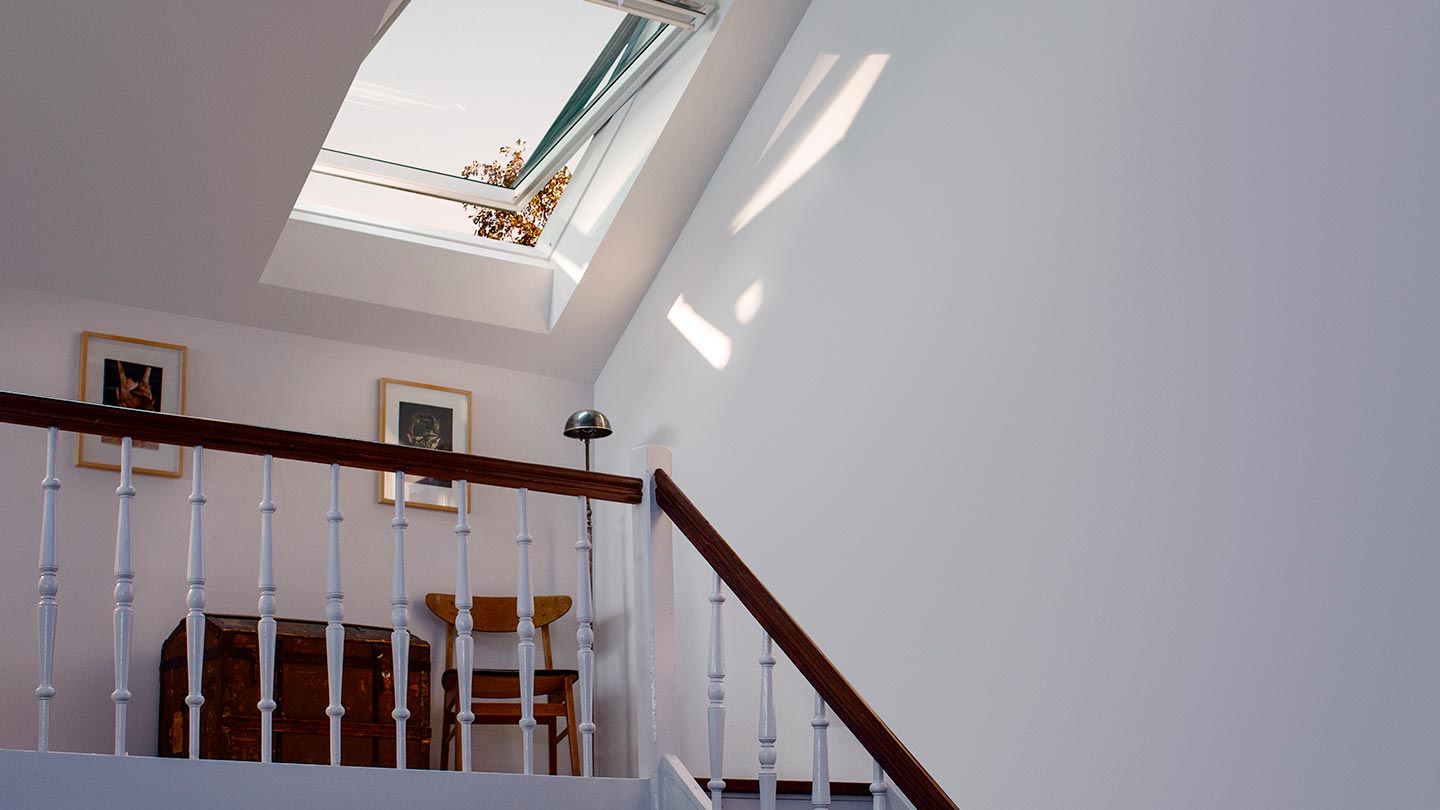 Image of see your staircase in a whole new light with one window