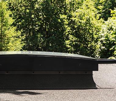 VELUX curved glass rooflight