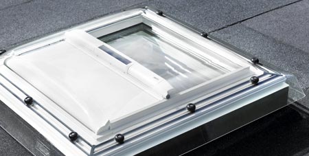 VELUX Anti heat blind for flat roof windows, PVC coated
