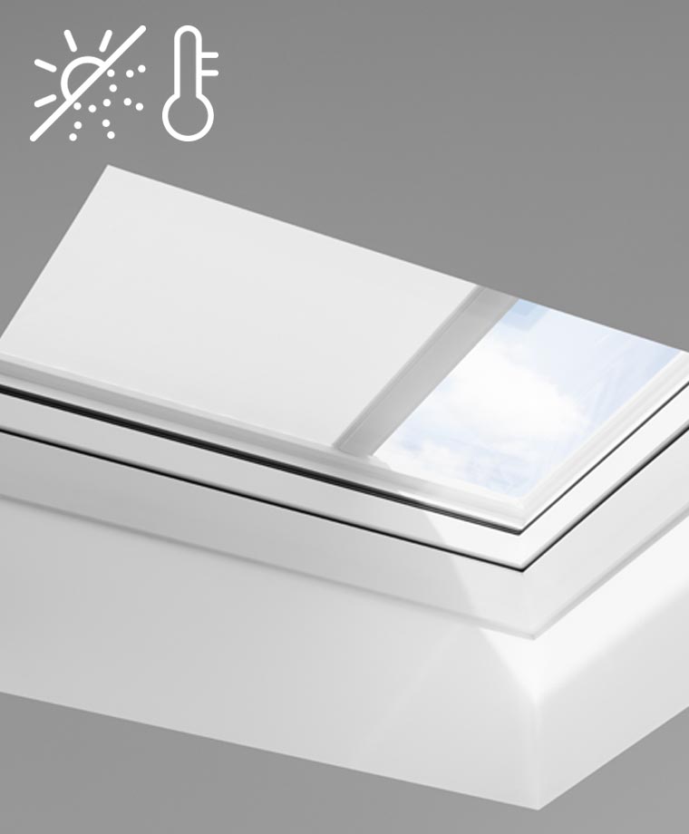 VELUX Anti heat blind for flat roof windows, icon