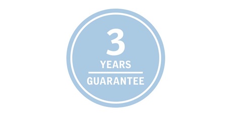 3 years guarantee 