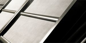 VELUX soft shutters run in aluminium side rails and have a sleek top casing that forms an integrated part of your roof, regardless of roofing materials.