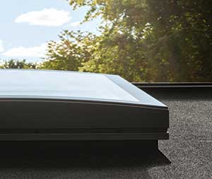 VELUX curved glass rooflight