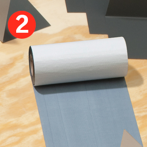 skylight installation layers adhesive tape underlayment