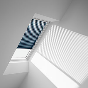 Venetian blind, midnight blue