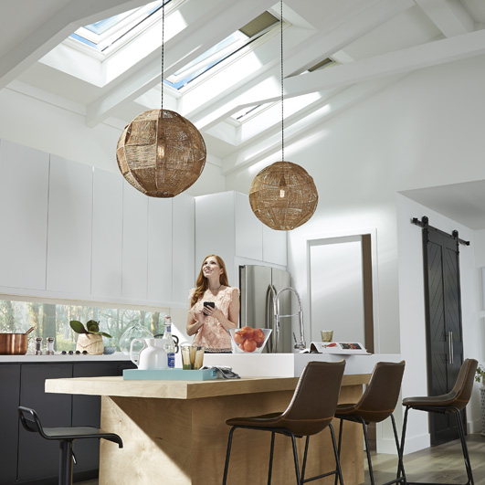 Open your skylights with VELUX ACTIVE with NETATMO