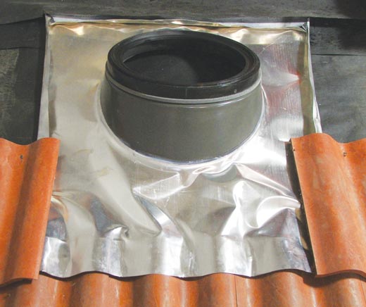 Sun Tunnel tile flashing kit