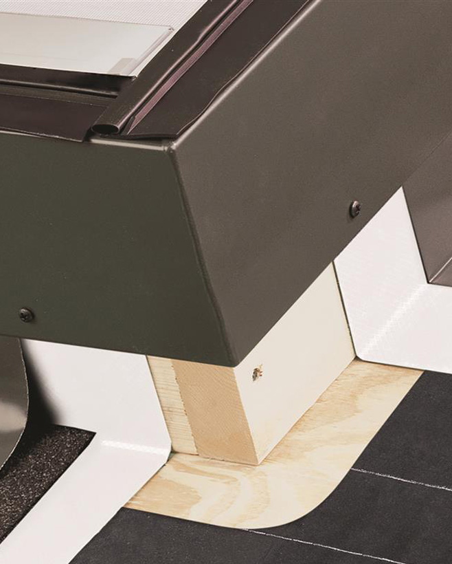 VELUX 3 layer protection for no leak skylights