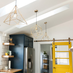 Vent your VELUX skylights and let the fresh air flow thru your kitchen