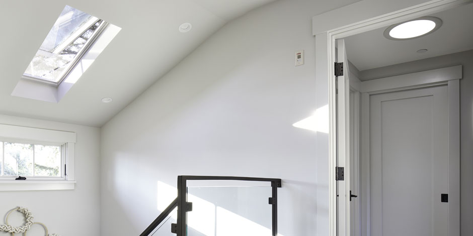 Daily ventilation in your home's stairwell