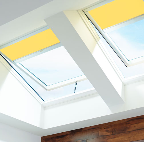 Compliment your skylight with VELUX Blinds