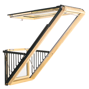 VELUX Cabrio balcony