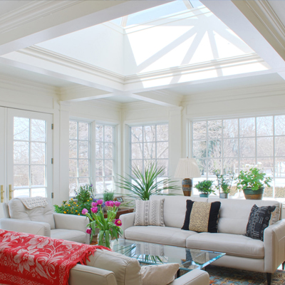 VELUX Architectural Series - Square Pyramid in living room