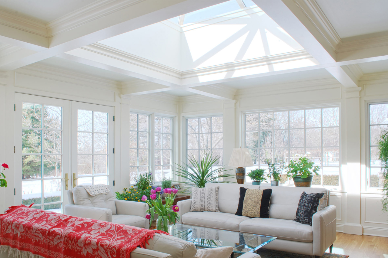vELUX Architectural Series - Square Pyramid in living room