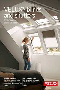 Blinds and shutters brochure cover