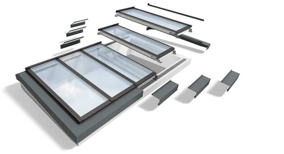 Modular Skylights residential - Modular concept