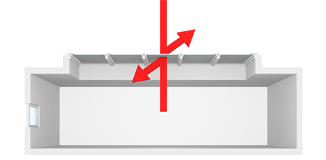 Modular Skylights residential - Protect from the suns rays