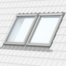 Horizontal duo windows