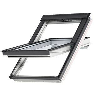 Center pivot roof window - External view