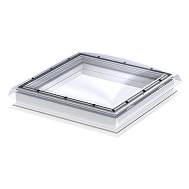 Flat roof windows