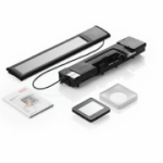 Solar motor upgrade kit for manual centre-pivot VELUX roof windows