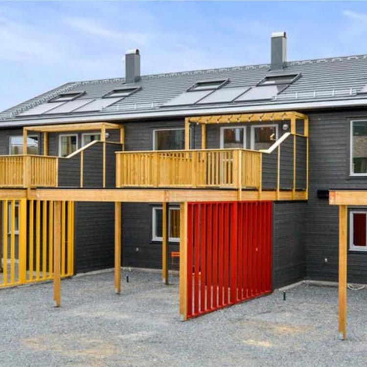 Healthy Home townhouses in Stjoerdal