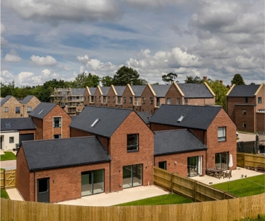 Houses with roof-windows for housebuilders