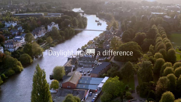 Film about that daylight makes a difference