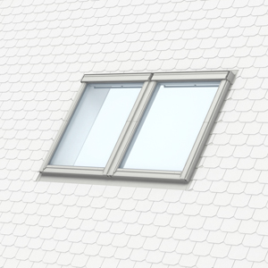 Combi roof window